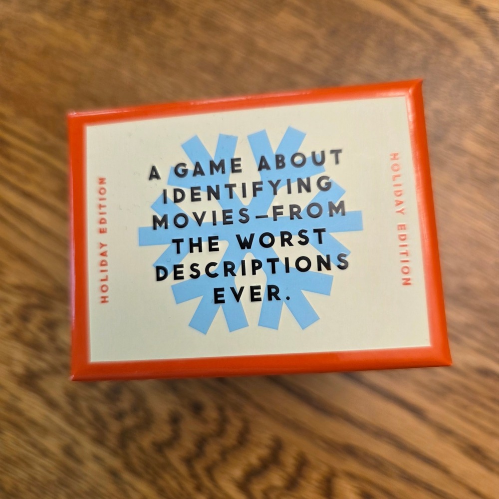 Brass Monkey Poorly Explained Movies Holiday Edition Card Game Christmas Trivia - Picture 2 of 11